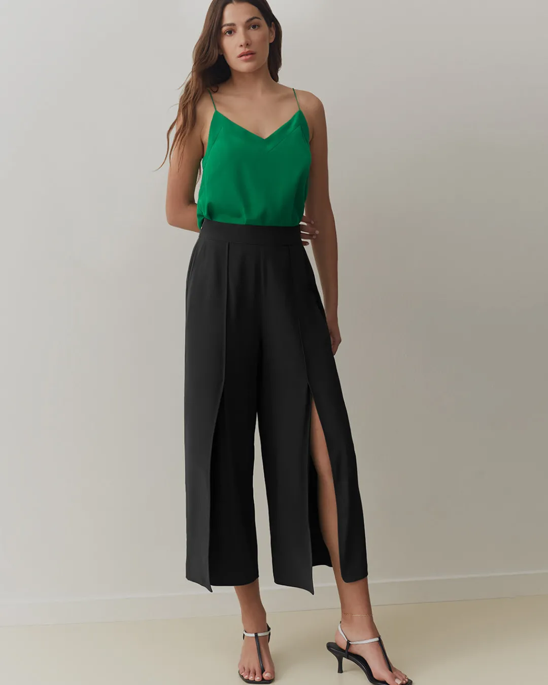 Flash Sale Cuyana Silk Brisa Pant Black